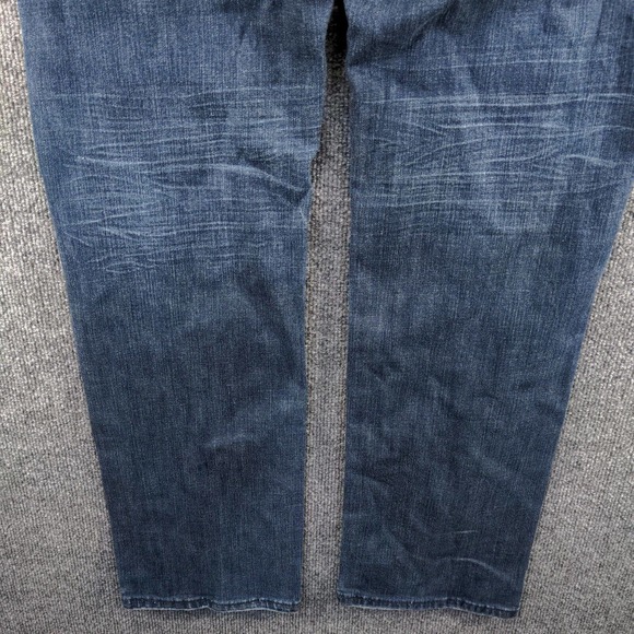 Urban Pipeline Men's Relaxed Straight Jeans Blue Actual 34x33 Denim 5-Pocket - Picture 7 of 11